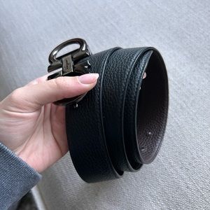 Salvatore Ferragamo adjustable and reversible buckle belt